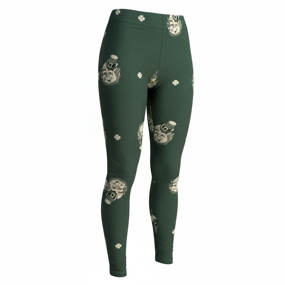 LuLaRoe Dark Green St. Patrick’s Day Leggings